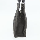 HERMES Her LinePM Hand Bag Canvas Gray Silver Auth 179763A-3