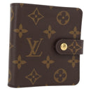 LOUIS VUITTON Monogram Compact Zip Wallet M61667 LV Auth 179767V-1