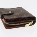LOUIS VUITTON Monogram Compact Zip Wallet M61667 LV Auth 179767V-5