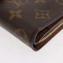 LOUIS VUITTON Monogram Compact Zip Wallet M61667 LV Auth 179767V-7