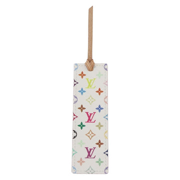 LOUIS VUITTON Monogram Mark Page Kadu Bookmark White M99196 LV Auth 179768V - 0