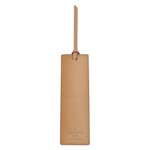 LOUIS VUITTON Monogram Mark Page Kadu Bookmark White M99196 LV Auth 179768V