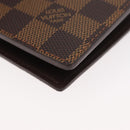 LOUIS VUITTON Damier Ebene Portefeuille Marco Bifold Wallet N61675 Auth 179769SAV-16