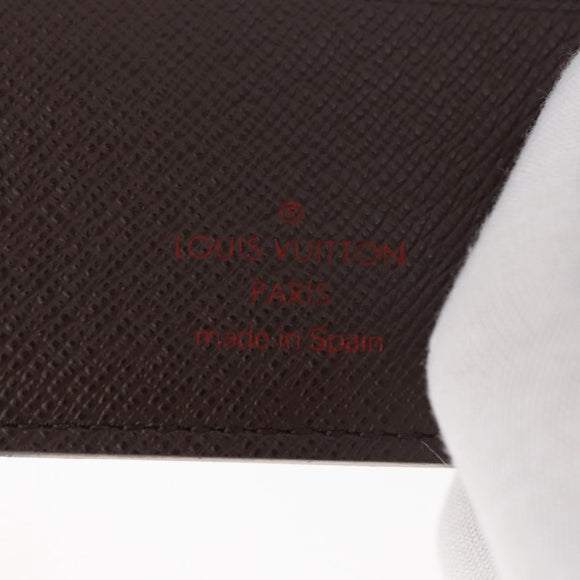 LOUIS VUITTON Damier Ebene Portefeuille Marco Bifold Wallet N61675 Auth 179769SAV