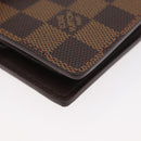 LOUIS VUITTON Damier Ebene Portefeuille Marco Bifold Wallet N61675 Auth 179769SAV-7