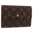LOUIS VUITTON Monogram Porte Tresor Etui Papie Wallet M61202 LV Auth 179770V-1