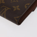LOUIS VUITTON Monogram Porte Tresor Etui Papie Wallet M61202 LV Auth 179770V-11