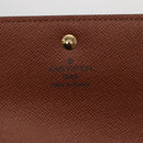 LOUIS VUITTON Monogram Porte Tresor Etui Papie Wallet M61202 LV Auth 179770V-14