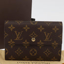 LOUIS VUITTON Monogram Porte Tresor Etui Papie Wallet M61202 LV Auth 179770V-22