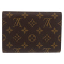 LOUIS VUITTON Monogram Porte Tresor Etui Papie Wallet M61202 LV Auth 179770V-3