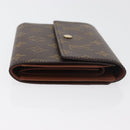 LOUIS VUITTON Monogram Porte Tresor Etui Papie Wallet M61202 LV Auth 179770V-4