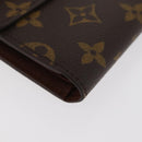 LOUIS VUITTON Monogram Porte Tresor Etui Papie Wallet M61202 LV Auth 179770V-8