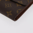 LOUIS VUITTON Monogram Porte Tresor Etui Papie Wallet M61202 LV Auth 179770V-9