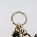 GUCCI GG Supreme Higuchi Yuko Collaboration Charm PVC Beige Gold Auth 179773SM-9