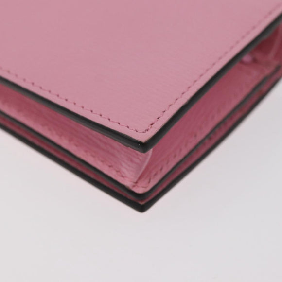 GUCCI Bananya Collaboration Compact Wallet Leather Pink 701009 2067 Auth 179774M