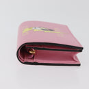 GUCCI Bananya Collaboration Compact Wallet Leather Pink 701009 2067 Auth 179774M-5