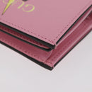 GUCCI Bananya Collaboration Compact Wallet Leather Pink 701009 2067 Auth 179774M-9