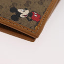 GUCCI Micro GG Supreme GUCCIxDisney Wallet PVC Beige 602549 Auth 179775SM-15