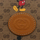 GUCCI Micro GG Supreme GUCCIxDisney Wallet PVC Beige 602549 Auth 179775SM-17