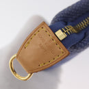LOUIS VUITTON Antigua Pochette Platt PM Pouch Blue M40070 LV Auth 179777V-9