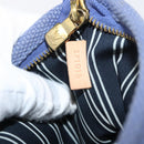 LOUIS VUITTON Antigua Pochette Platt PM Pouch Blue M40070 LV Auth 179777V-12
