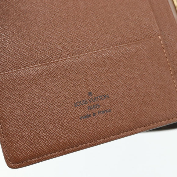 LOUIS VUITTON Monogram Agenda GM Day Planner Cover R20006 LV Auth 179778A