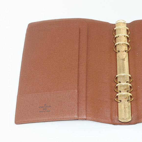 LOUIS VUITTON Monogram Agenda GM Day Planner Cover R20006 LV Auth 179778A