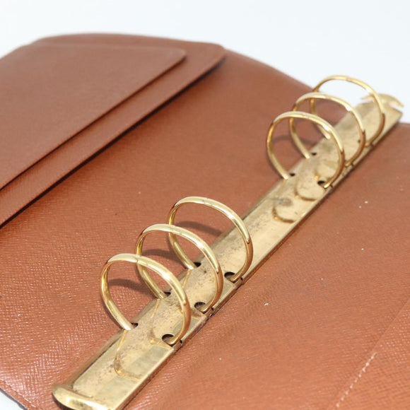 LOUIS VUITTON Monogram Agenda GM Day Planner Cover R20006 LV Auth 179778A