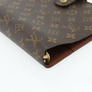 LOUIS VUITTON Monogram Agenda GM Day Planner Cover R20006 LV Auth 179778A-14