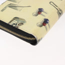 LOUIS VUITTON Vernis Nicolas Ghesquière Zippy Wallet White M50370 Auth 179779A-16
