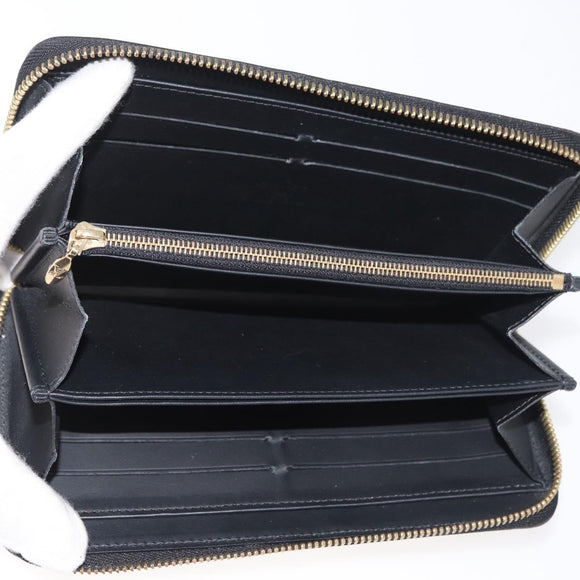 LOUIS VUITTON Vernis Nicolas Ghesquière Zippy Wallet White M50370 Auth 179779A