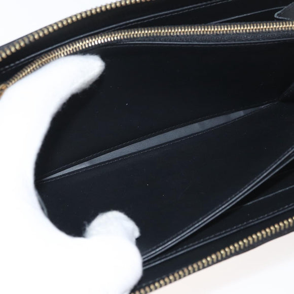 LOUIS VUITTON Vernis Nicolas Ghesquière Zippy Wallet White M50370 Auth 179779A