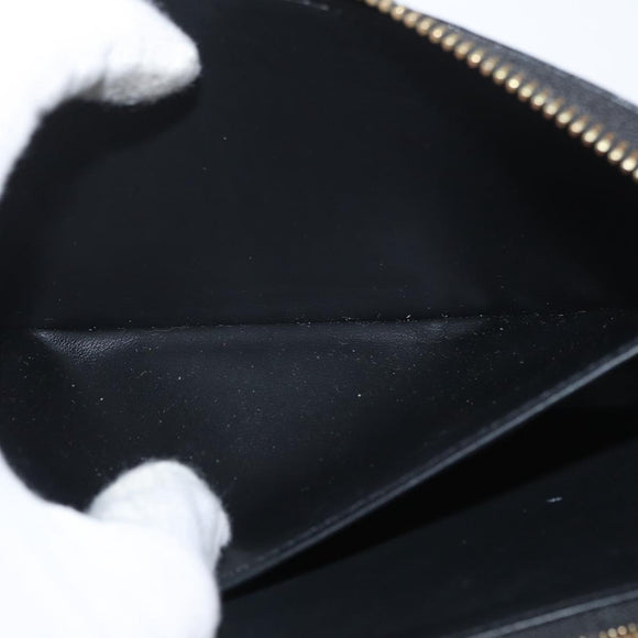 LOUIS VUITTON Vernis Nicolas Ghesquière Zippy Wallet White M50370 Auth 179779A