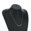 TIFFANY&Co. T Smile Necklace Ag925 Silver Auth 179781SM-13