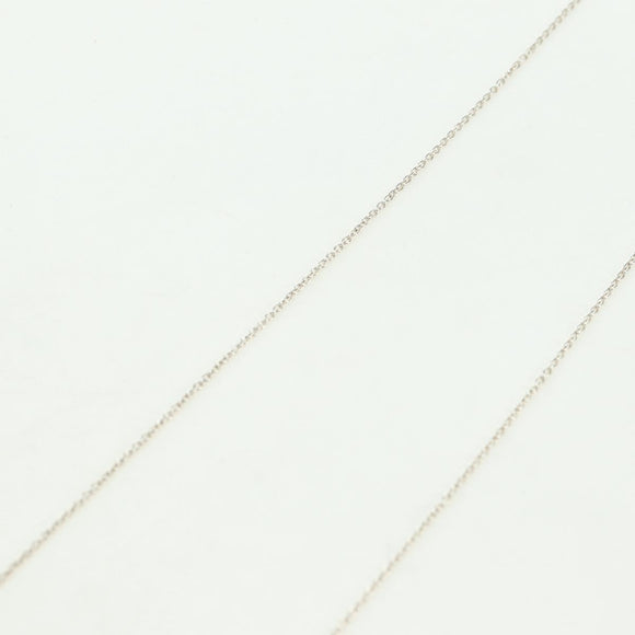 TIFFANY&Co. T Smile Necklace Ag925 Silver Auth 179781SM