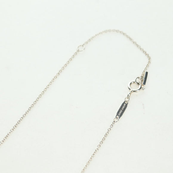 TIFFANY&Co. T Smile Necklace Ag925 Silver Auth 179781SM