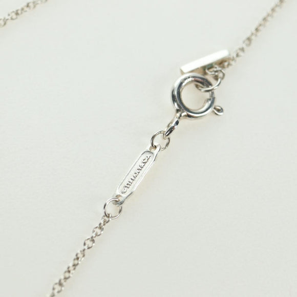 TIFFANY&Co. T Smile Necklace Ag925 Silver Auth 179781SM
