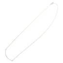 TIFFANY&Co. T Smile Necklace Ag925 Silver Auth 179781SM-7