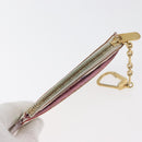LOUIS VUITTON Multicolor Pochette Cles NM Coin Purse White M93734 LV Auth 179782-6
