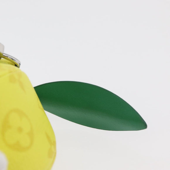 LOUIS VUITTON Monogram LV Lemon Bag Charm Yellow M81197 LV Auth 179783SAM