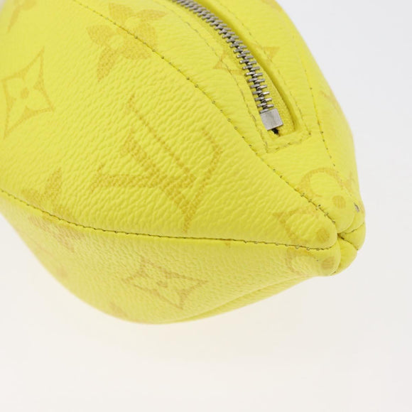 LOUIS VUITTON Monogram LV Lemon Bag Charm Yellow M81197 LV Auth 179783SAM