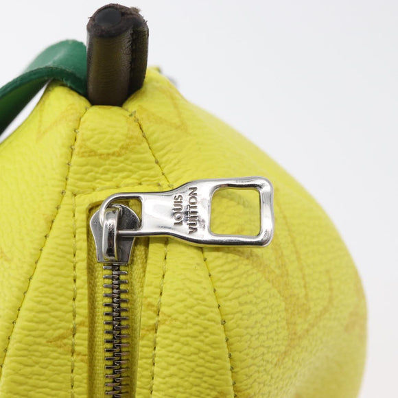 LOUIS VUITTON Monogram LV Lemon Bag Charm Yellow M81197 LV Auth 179783SAM