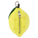 LOUIS VUITTON Monogram LV Lemon Bag Charm Yellow M81197 LV Auth 179783SAM-13