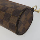 LOUIS VUITTON Damier Ebene Papillon Pouch LV Auth 179784-14