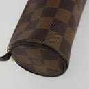 LOUIS VUITTON Damier Ebene Papillon Pouch LV Auth 179784-15
