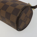 LOUIS VUITTON Damier Ebene Papillon Pouch LV Auth 179784-16