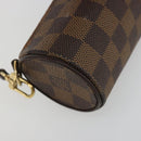 LOUIS VUITTON Damier Ebene Papillon Pouch LV Auth 179784-17