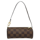 LOUIS VUITTON Damier Ebene Papillon Pouch LV Auth 179784-2