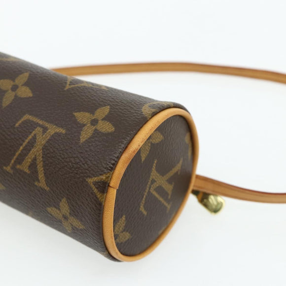 LOUIS VUITTON Monogram Papillon Pouch LV Auth 179785A