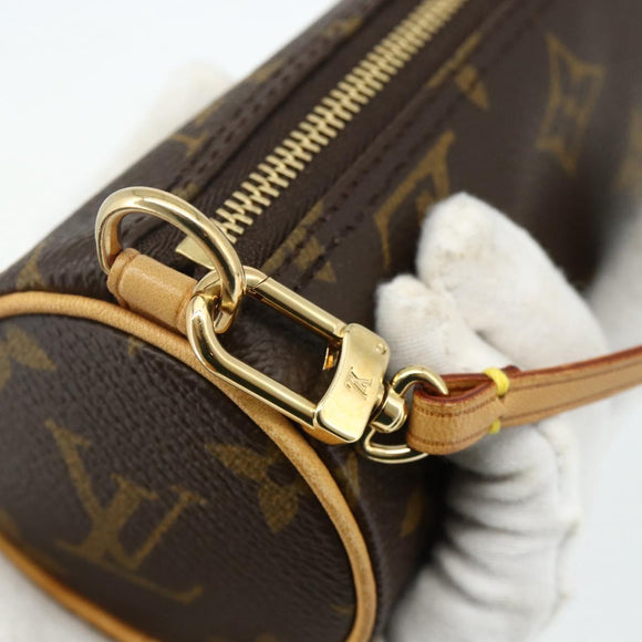 LOUIS VUITTON Monogram Papillon Pouch LV Auth 179785A